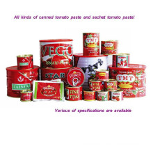 Canned Tomato Paste for All Tin Sizes